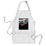 Lion in the jungle apron