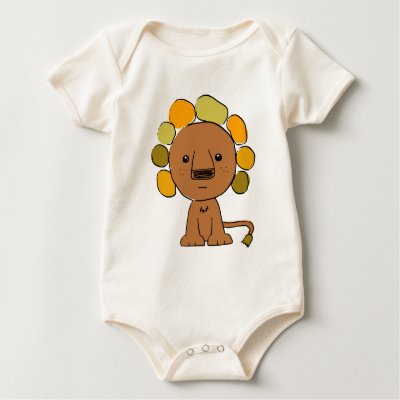 Lion Infant Bodysuit Tee Shirts by Princess_Monkey
