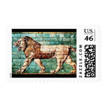 lion ishtar gate postage stamps