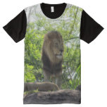 Lion Keeping Watch T-Shirt
