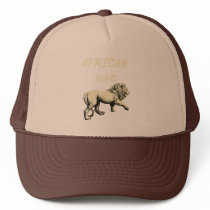 Lion King African King Africa Art hats