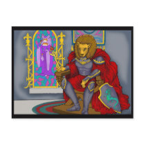 Lion King Postcard by artvixn Lion King Postcard