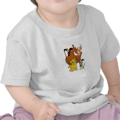 Lion King Timon Simba Pumba with ladybug Disney t-shirts