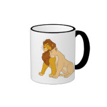 Lion King's Adult Simba and Nala Disney Mug