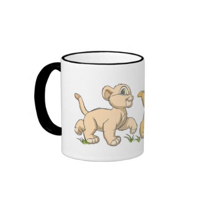 Lion King's Simba and Nala  Disney mugs
