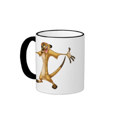 Lion King's Timon Disney mugs
