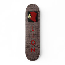 Lion - Leo Skateboard by astarzmom Lion - Leo Skateboard
