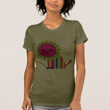 Lion Lioness Happy Cat Cute Cartoon Animal Tees