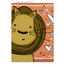 Lion Love cards