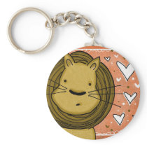Lion Love Key Chains