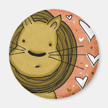 Lion Love magnets