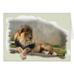 Lion Lovers Art Gifts cards
