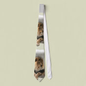 Lion Lovers Art Gifts Custom Ties