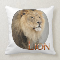 Lion Lovers King of the Jungle pillows