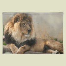 Lion Lovers King of the Jungle placemats