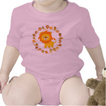 Lion Mandala Baby  t-shirts