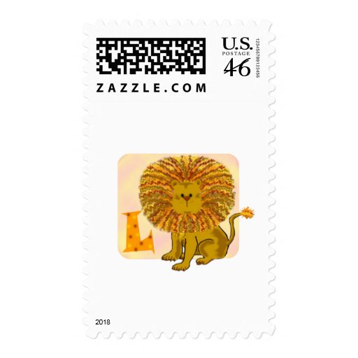 Lion Monogram L Stamp
