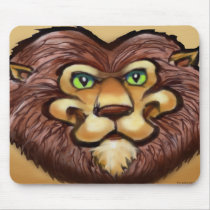Lion mousepads by FunGraphix Lion mousepads