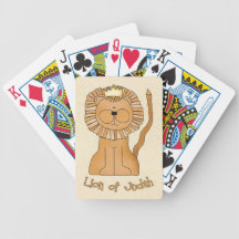 Lion of Judah Bicycle Playing Cards