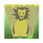 Lion of the Jungle Magnet