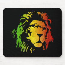 Lion of Zion Judah Reggae Lion Mousepad