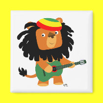 Lion of Zion magnet