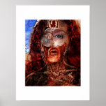 lion on fire posters