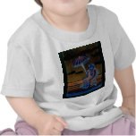 Lion on the Beach at Night CricketDiane Art T Shirts