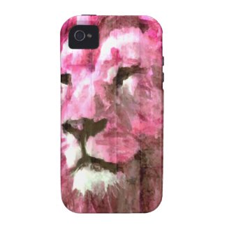 Lion On wood Case-Mate iPhone 4 Cover