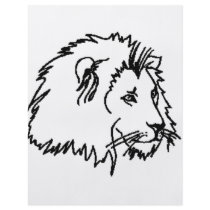 Lion Outline flyers