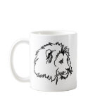 Lion Outline mugs