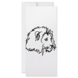 Lion Outline Full Color Rack Card
