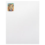Lion Portrait ACEO Letterhead