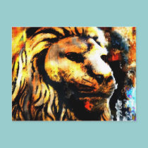 Lion Postcard
