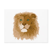 Lion Post Card