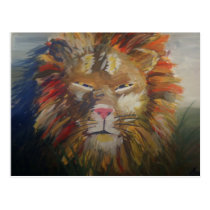 Lion postcards