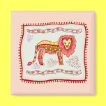 Lion Quilt magnets