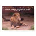 Lion - Quote posters