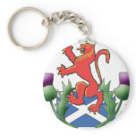lion rampant key chains