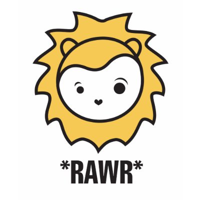 Lion RAWR t-shirt by Starving_Artist