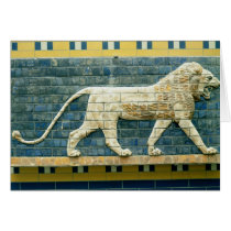 Lion representing Ishtar Card