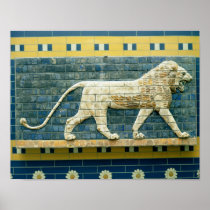 Lion representing Ishtar Posters
