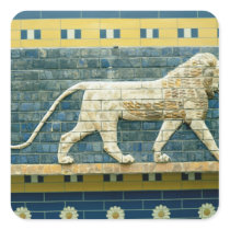 Lion representing Ishtar Stickers