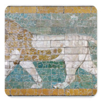 Lion representing Ishtar Square Stickers