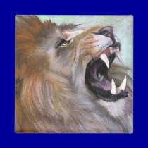 lion roaring magnets