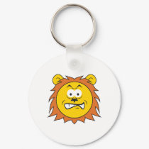 Lion Smiley Face keychains