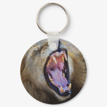 Lion Snarling wildlife safari keychains by Rowood Lion Snarling wildlife safari keychains