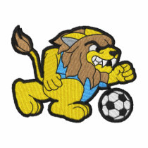 Lion Soccer embroidered shirts