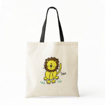 Lion Stick Figure Bag