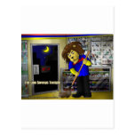 Lion Sweeps 2nite Funny Tees Gifts Mugs Etc postcards